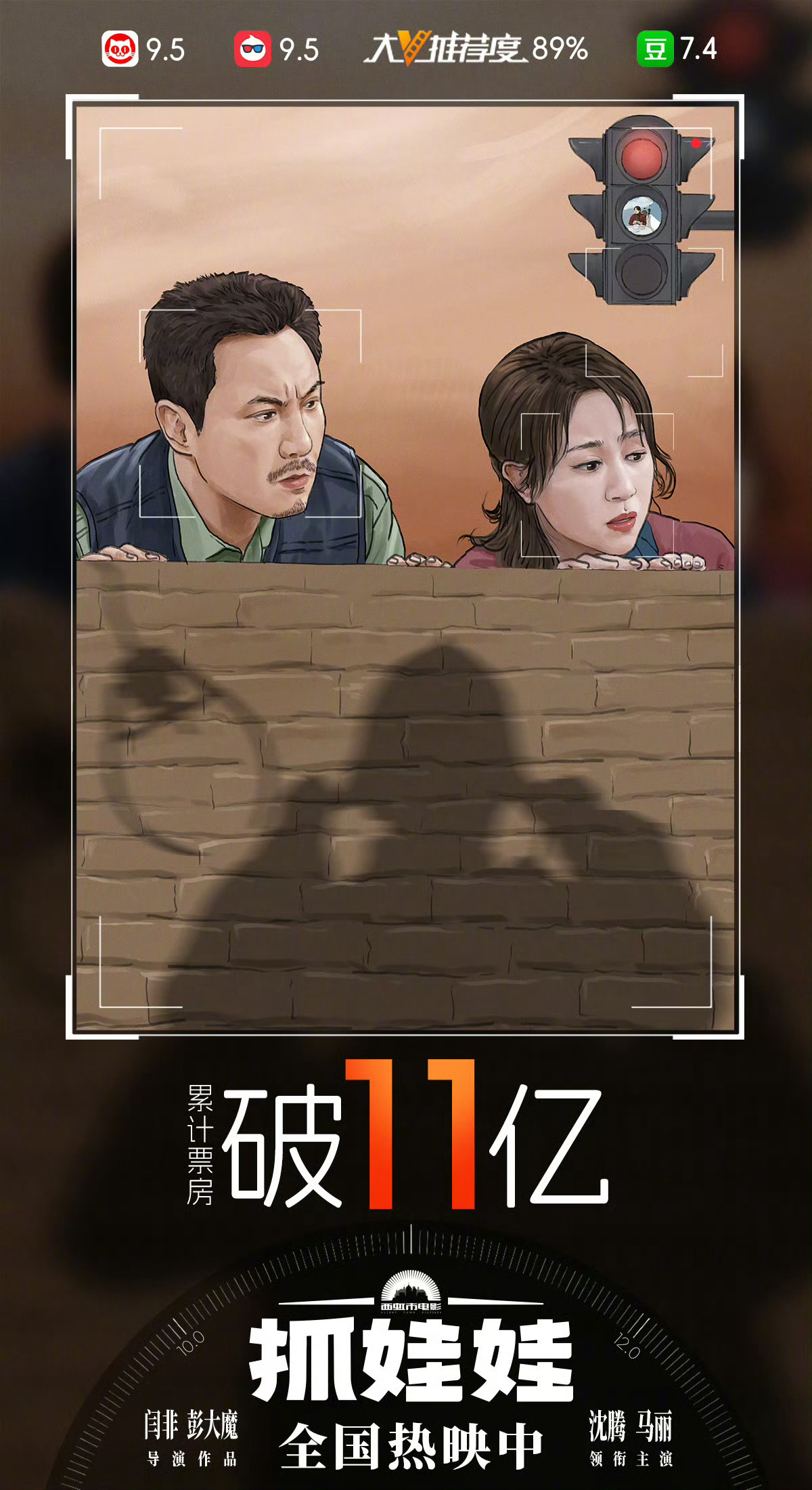 #抓娃娃票房破11亿# 《抓娃娃》票房破11亿了！#电影正当夏# ​​​