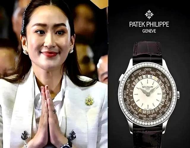 佩通坦的戴表品味可以算得上顶尖，一块百达翡丽方能彰显她的气质，不过，她似乎不适合