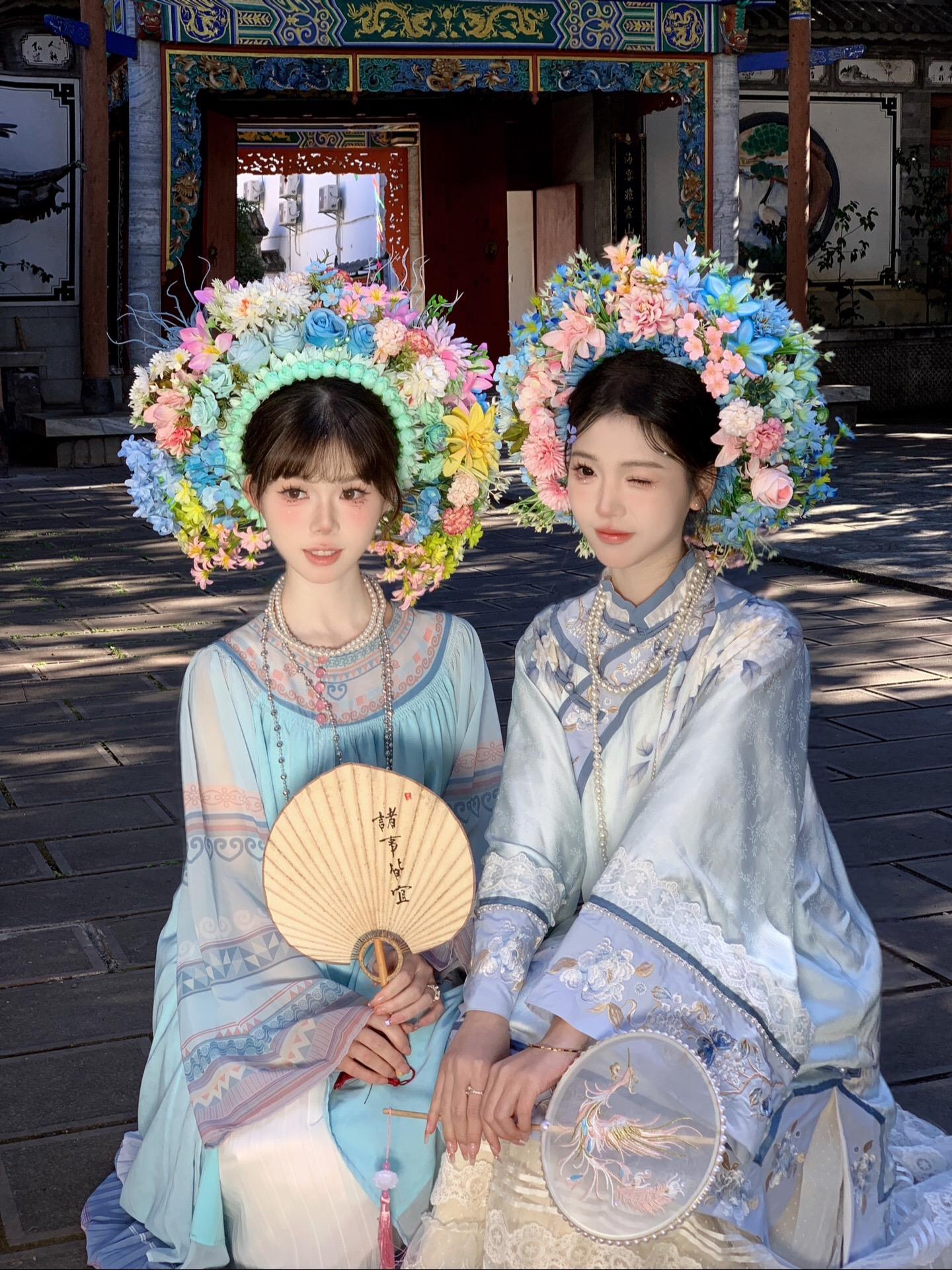 不愧是国风美学，簪花真的太美啦！！
