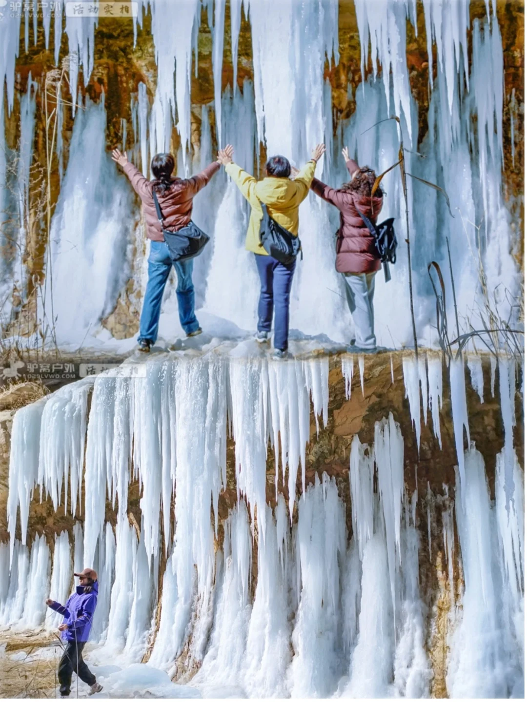刚回来❗️ 西安周边打卡超震撼💦冰瀑