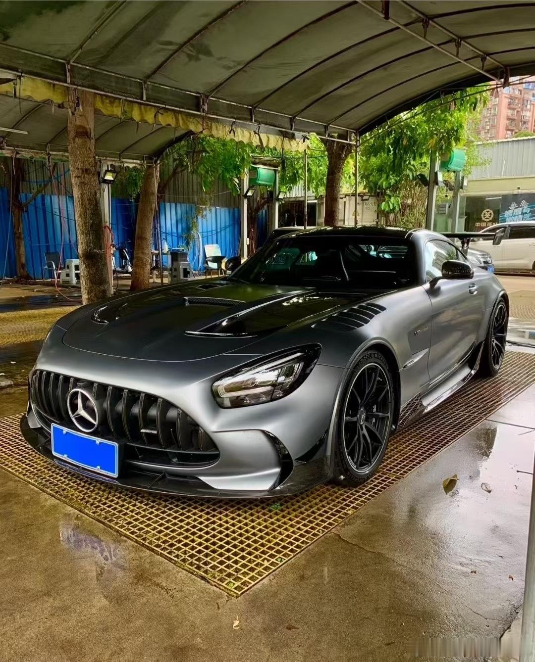 国内唯一，磨砂石墨灰，奔驰AMG GT Black Series！仅710km 
