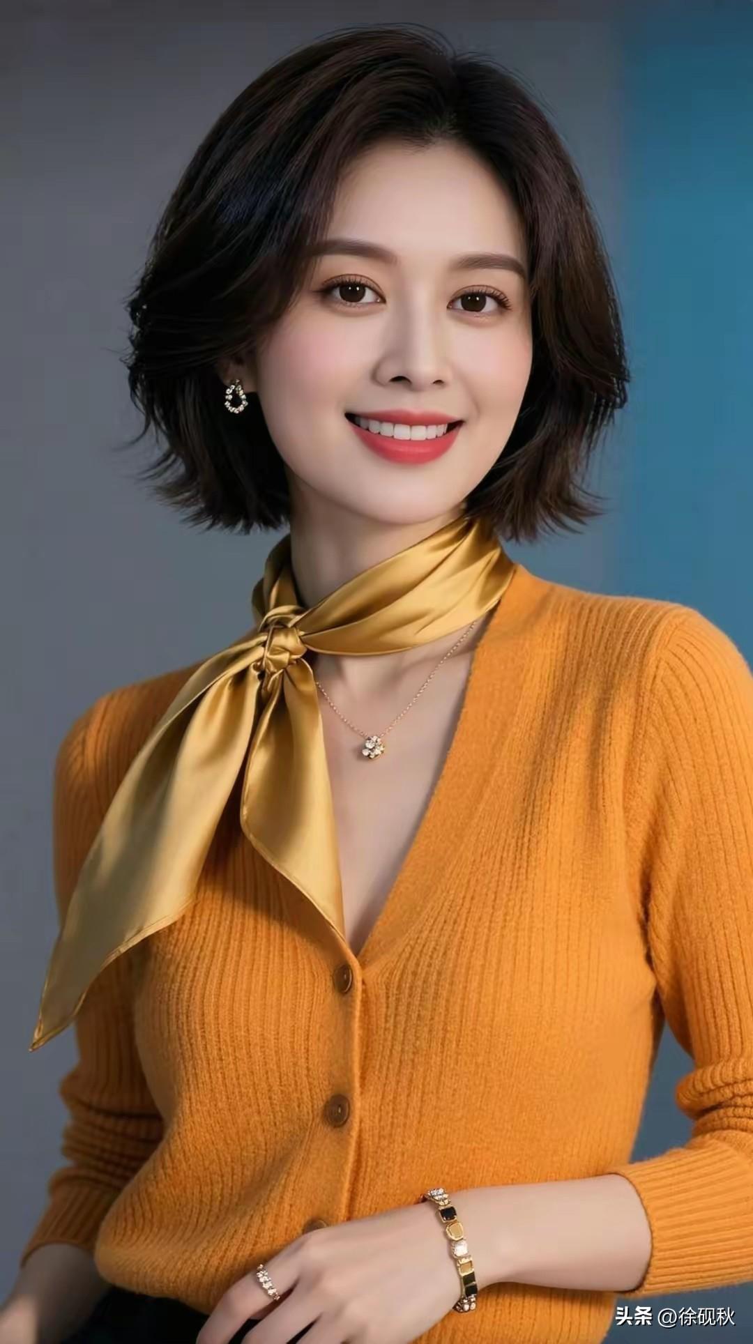 东方佳丽，职场华章。
精明强干 ，智慧美貌。
从容不迫，自信满满。
女中豪杰，不