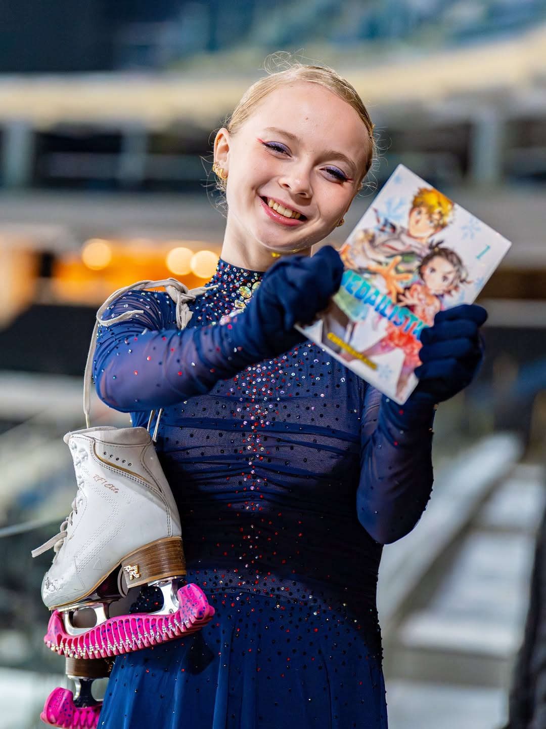 2026花滑世锦赛 主办方亲自推广《奖牌得主》讲述少女祈梦想成为花样滑冰冠军的漫