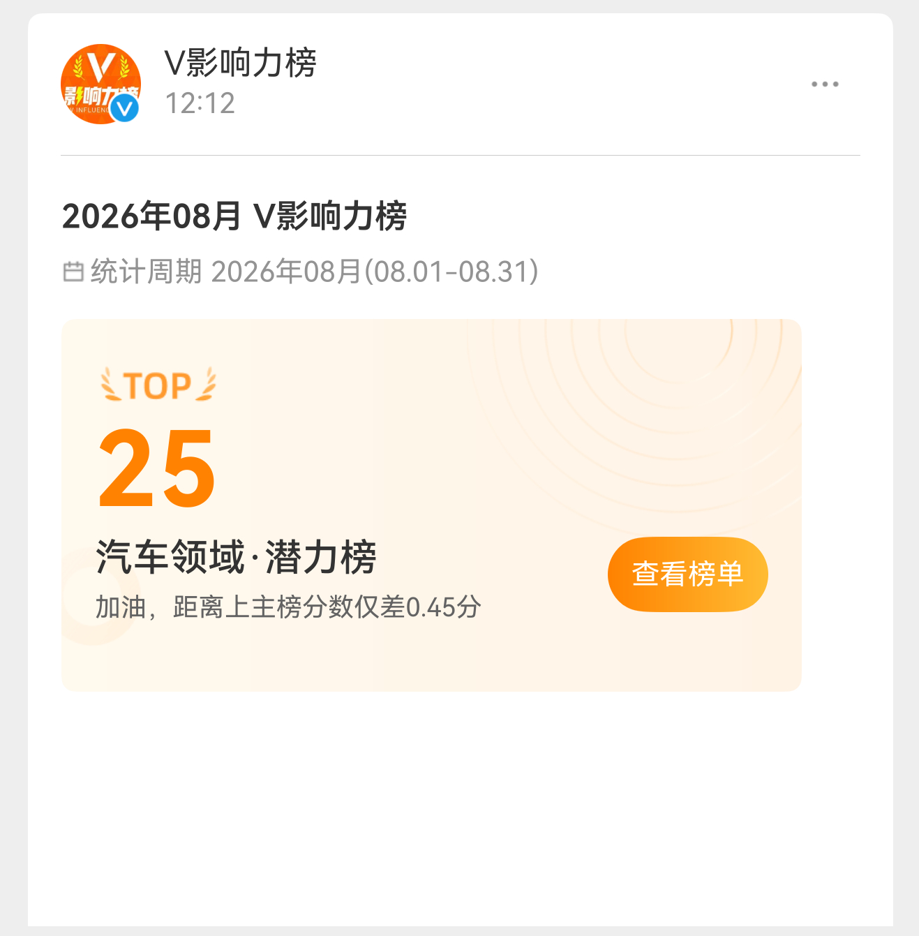 什么时候能进到前十呢？[并不简单] ​​​