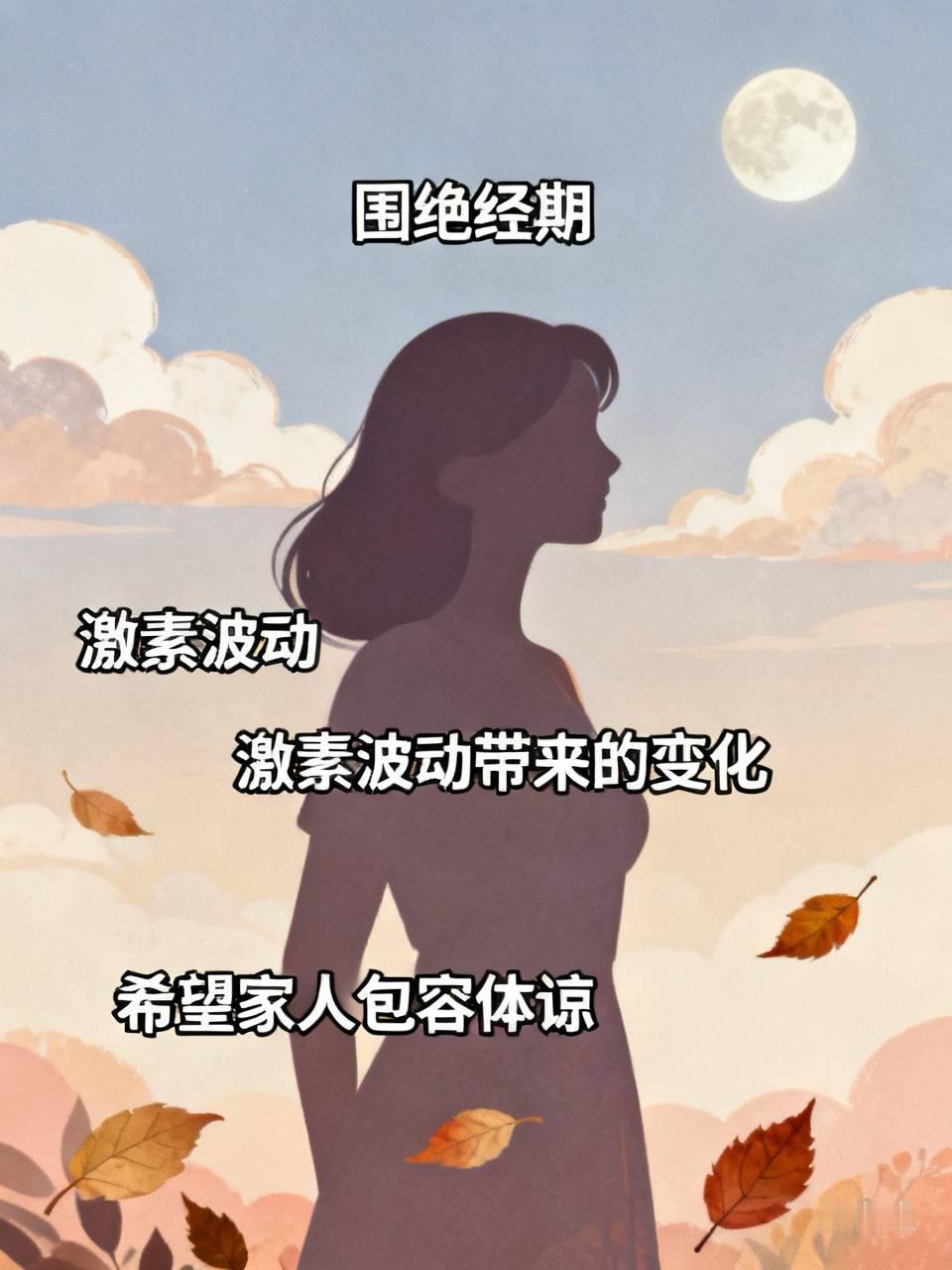 我感觉自己已经迈入围绝经期了。

明明已经入秋，可我动不动就浑身出汗，稍微动一动