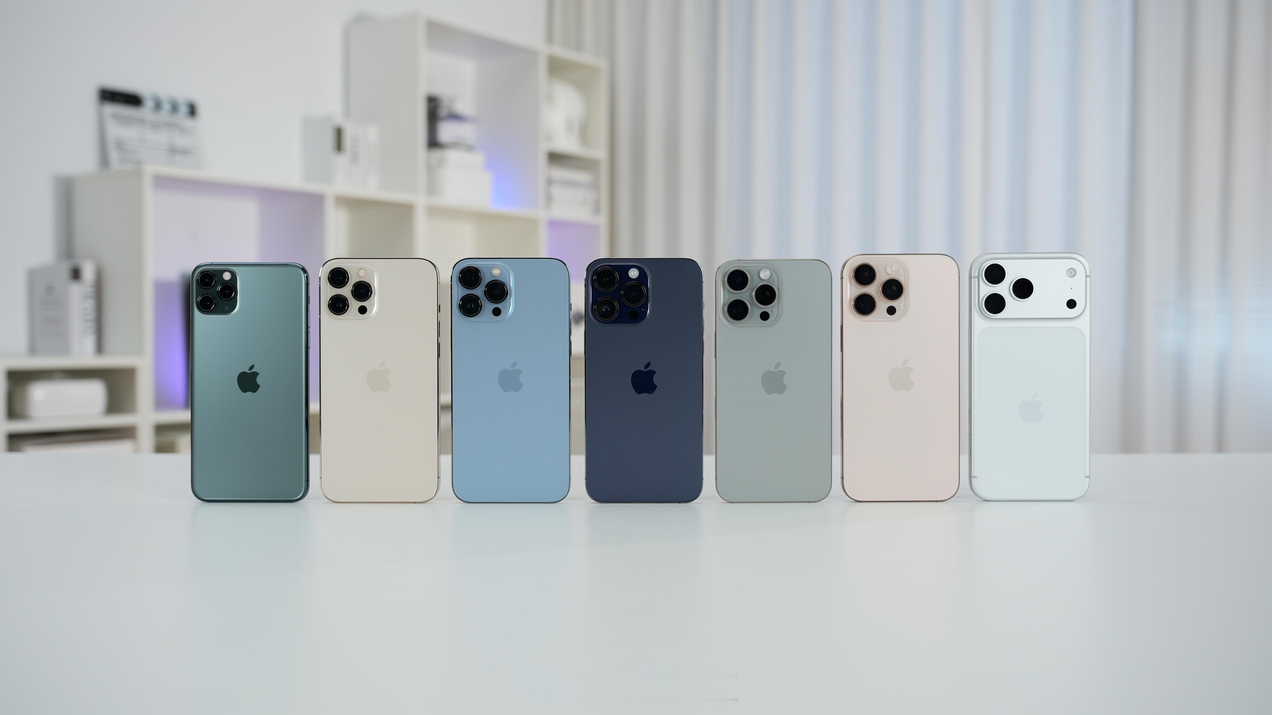 iPhone11 Pro Max到iPhone17 Pro Max你对哪台印象最