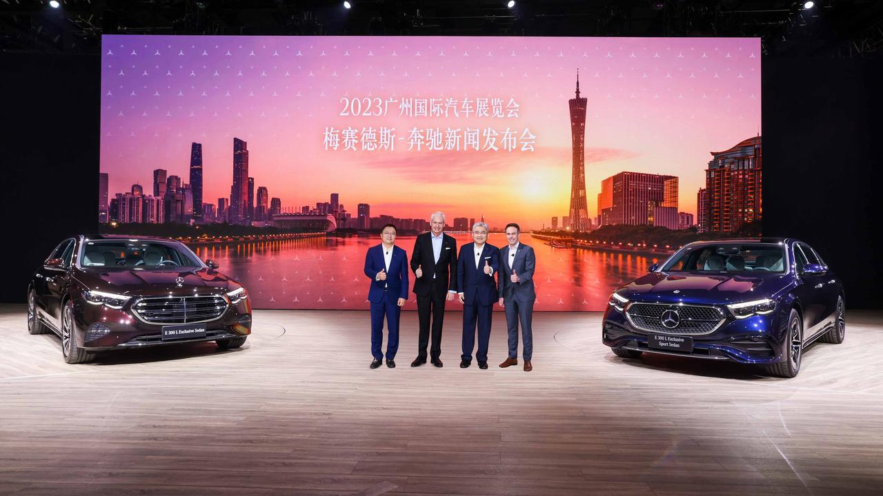 梅赛德斯-奔驰亮相2023广州车展，展示31款车型，包括3款中国首秀和11款上市