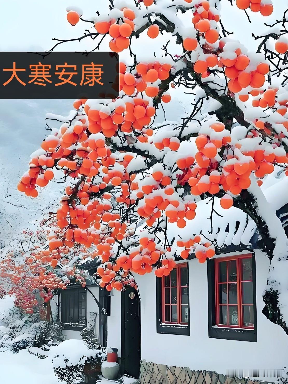 今日大寒！
福随大寒到，
运随大寒来！

愿我们在冬日里：
冬日不寒温暖相伴，