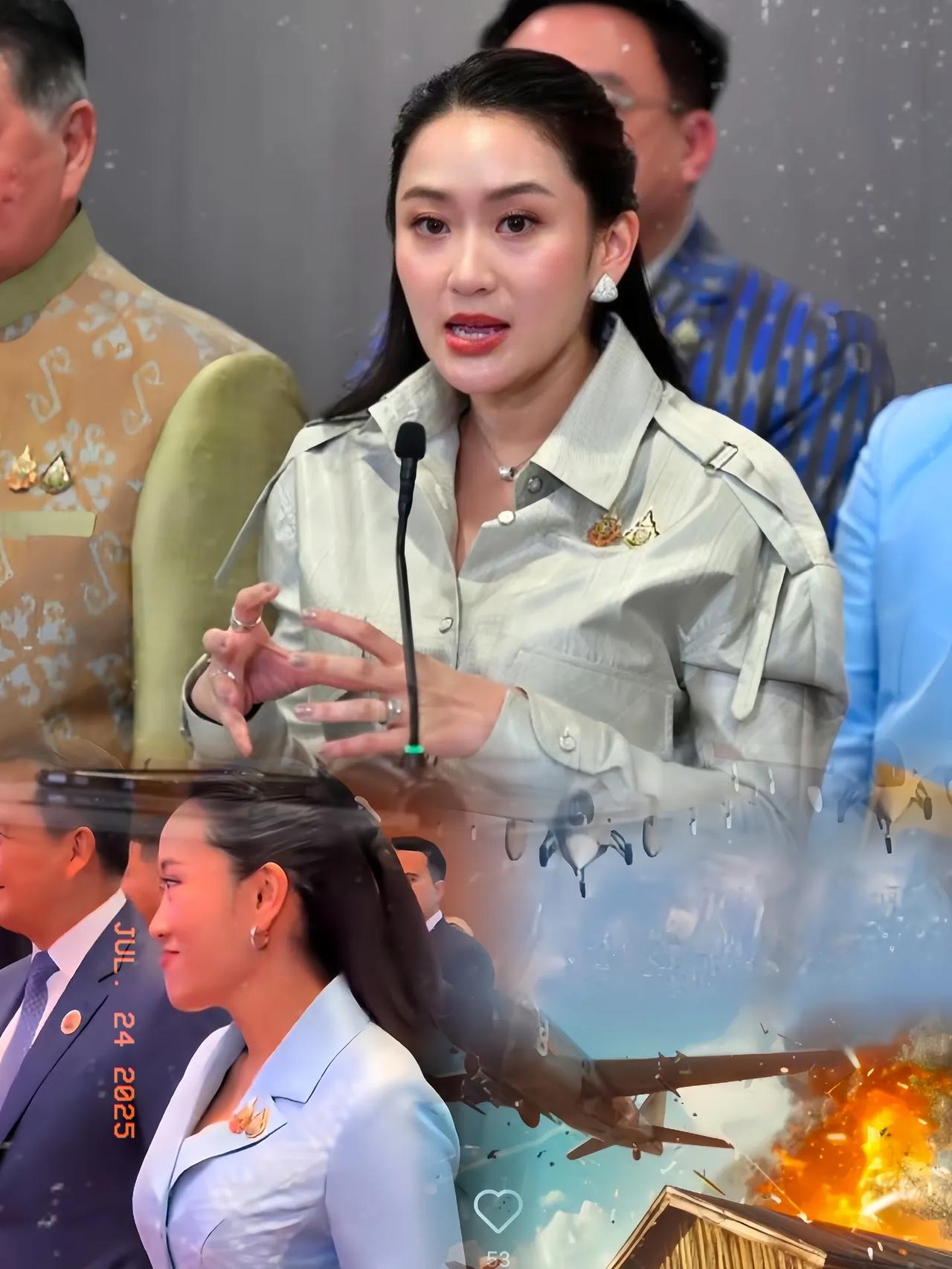 事情越闹越大，已经迫不及待的想打一仗。最开始柬泰两国降级外交关系，互逐官员，随后