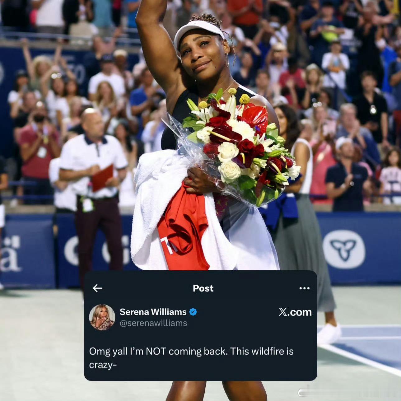 据外网报道，塞雷娜已申请恢复网球参赛资格，并已加入反兴奋剂系统，这是参赛的必要条