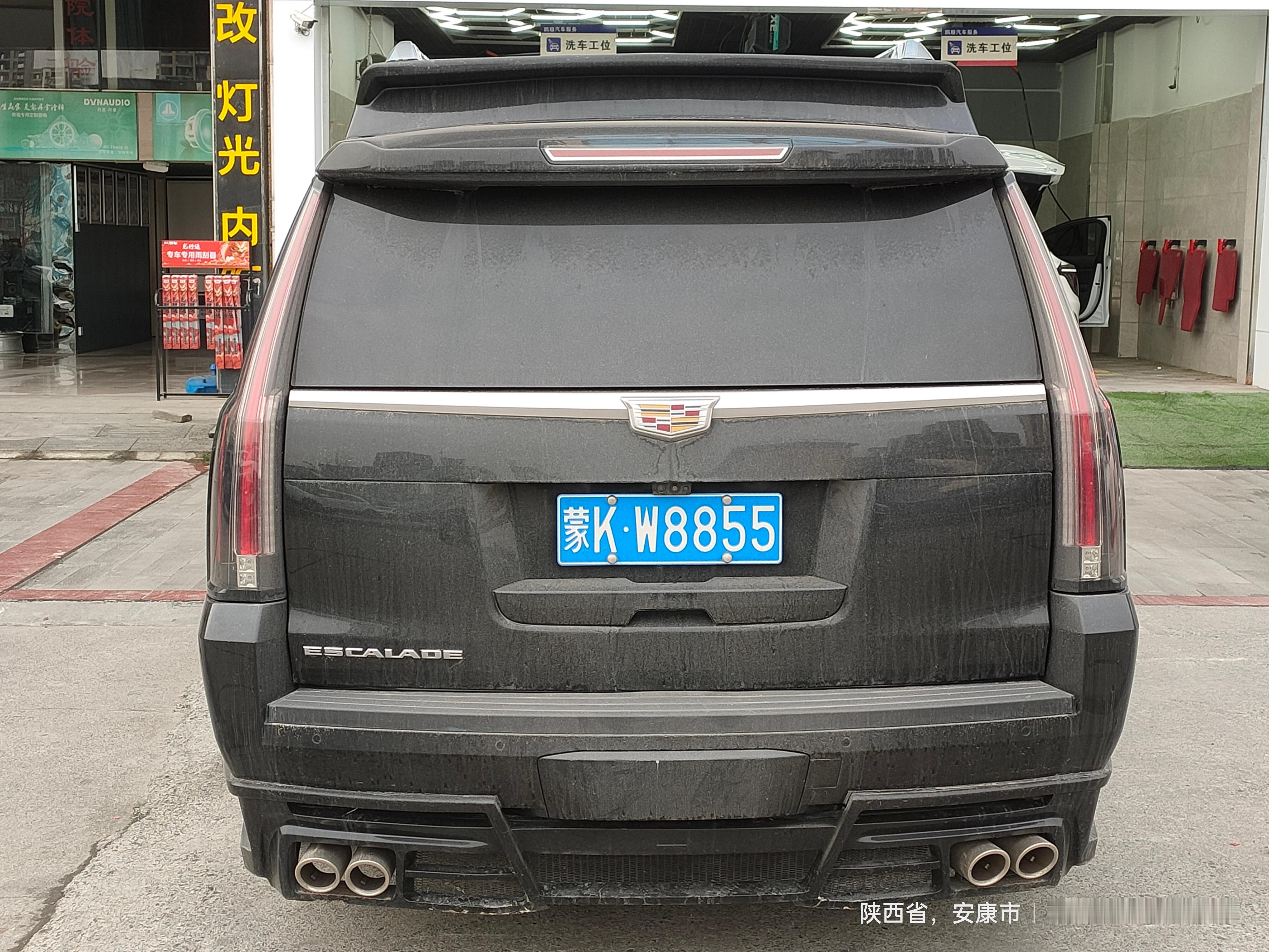 汽车汽车街拍我与汽车的日常凯雷德 凯雷德 安康