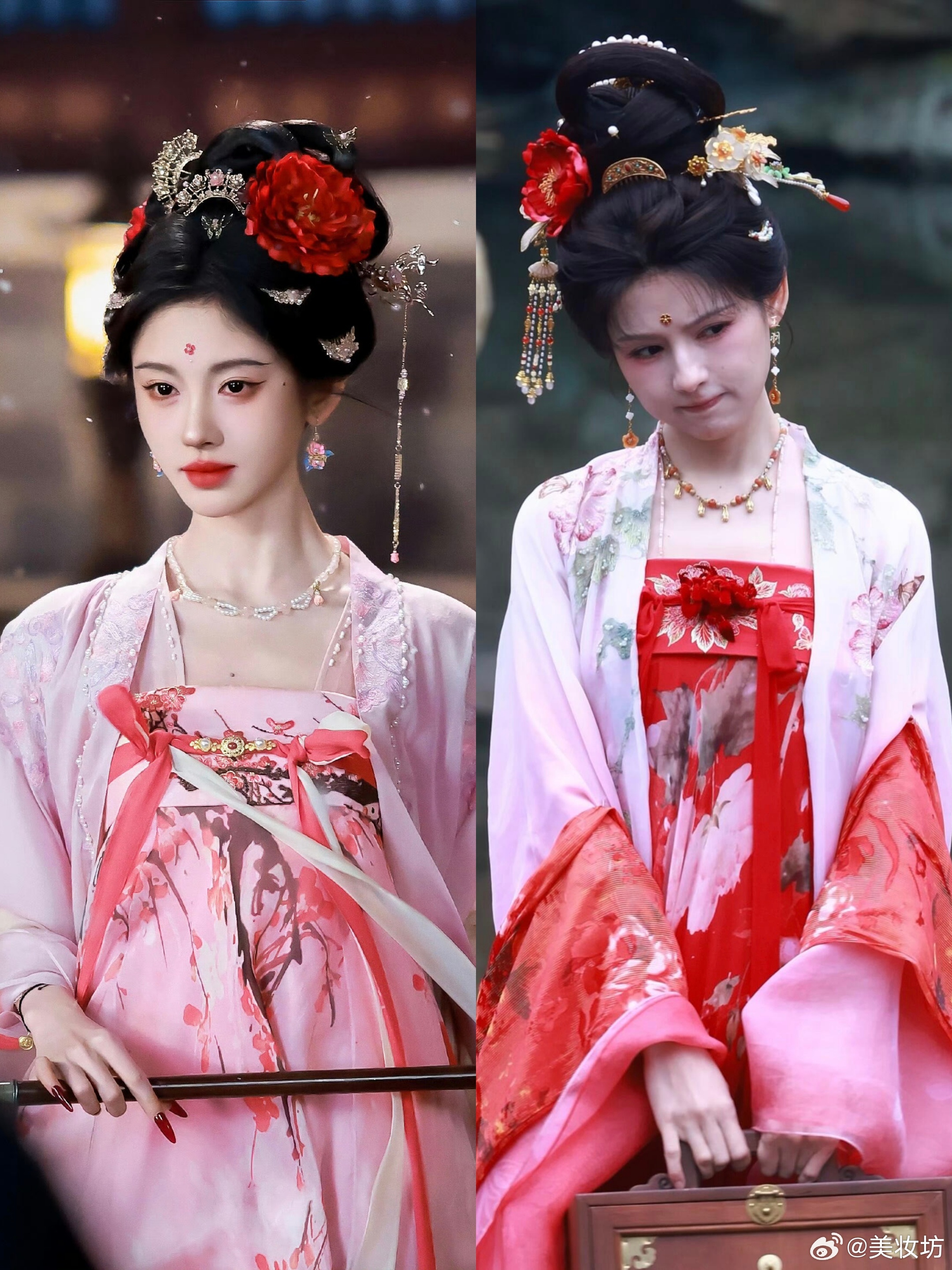 攻玉女主和鞠婧祎撞造型《攻玉》女主鹤南和鞠婧祎《月鳞绮纪》里的造型撞了！鹤南鞠婧