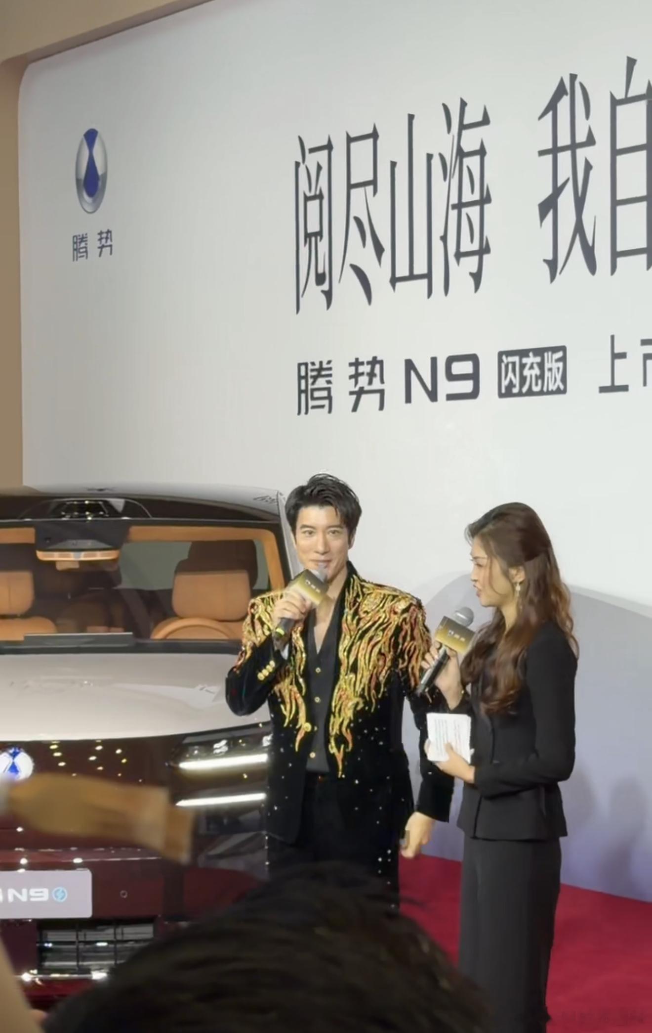 王力宏惊呼闪充改变世界  王力宏在腾势发布会直言闪充技术足以改变世界，这话我真心