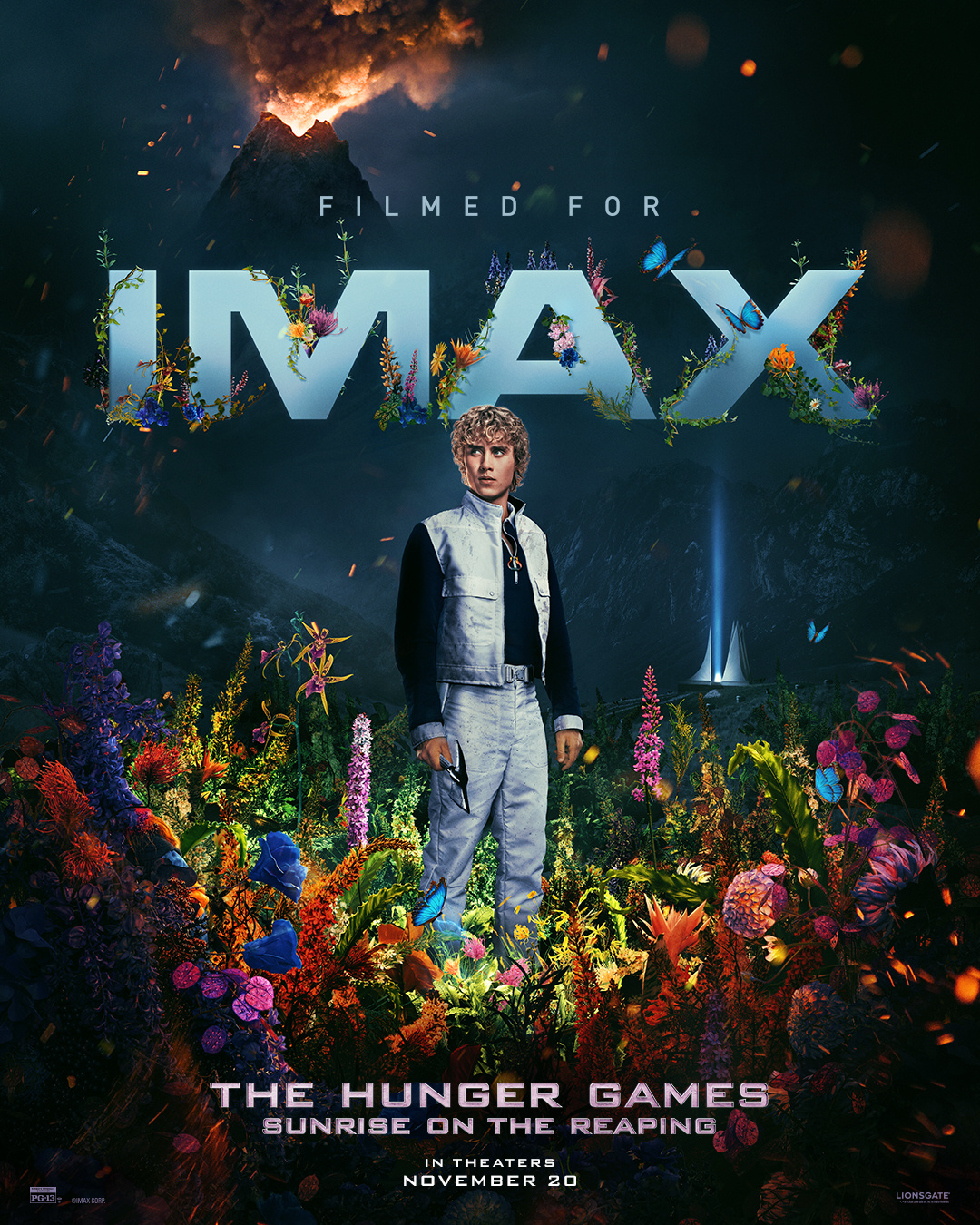 IMAX[超话]《饥饿游戏:收获日出》IMAX海报发布。 ​​​