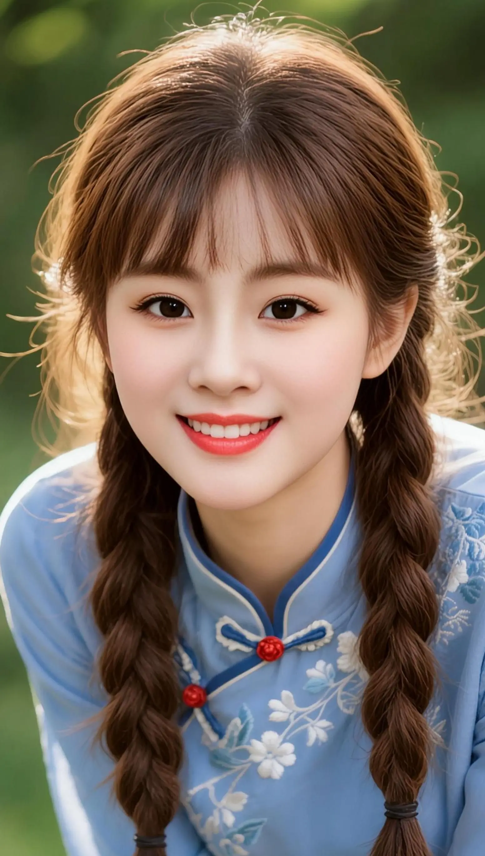 AI民国双辫照 随变ai随便玩