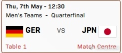 ITTF伦敦世乒赛2026张本智和 260507 第二阶段淘汰赛1/4决赛5月7