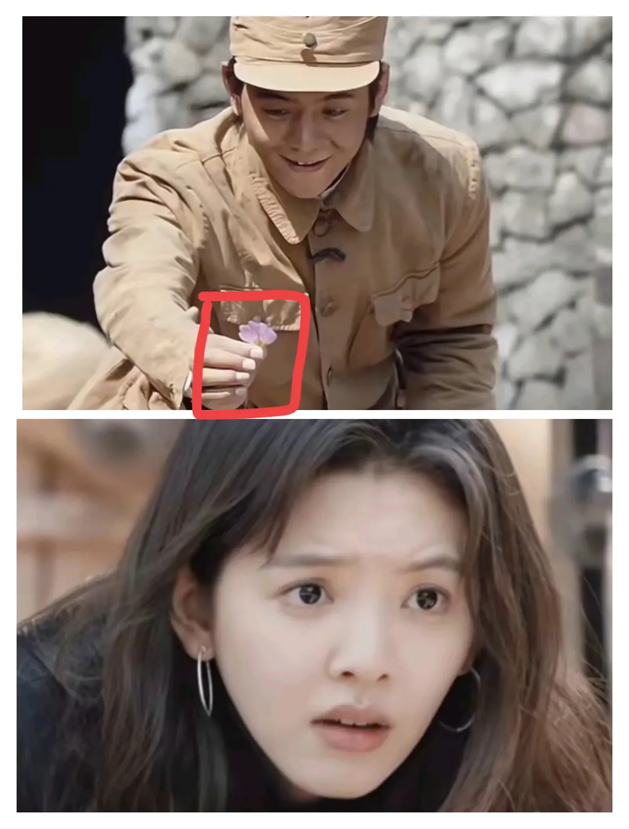 选丁真来演戏的人真是个天才当敌人来了，所有的伙伴开始找隐蔽点的时候，丁真失去了方