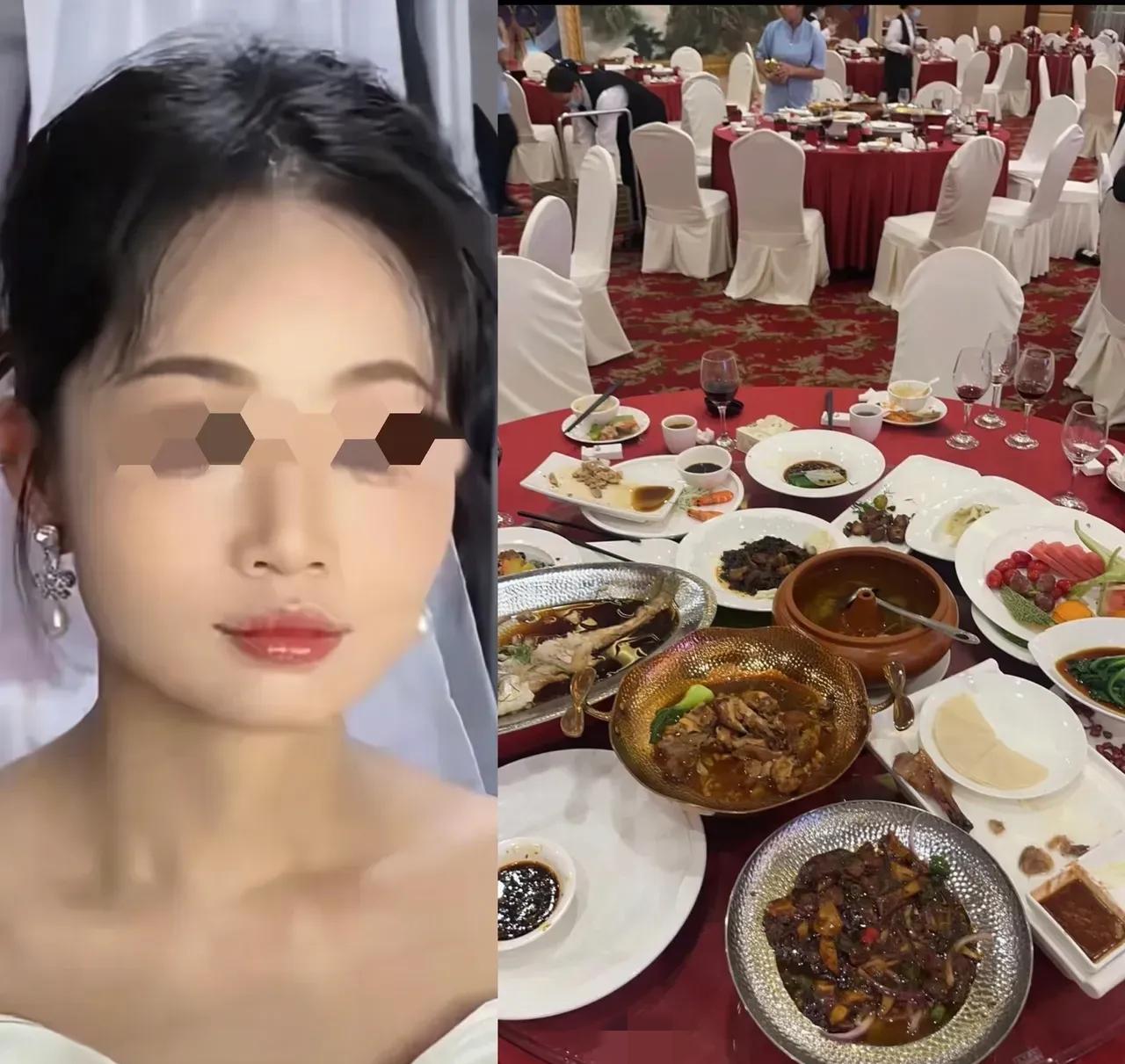 贵州遵义这场婚宴办的太闹心了！
22桌200多人集体提前离场，
新娘真该反思！