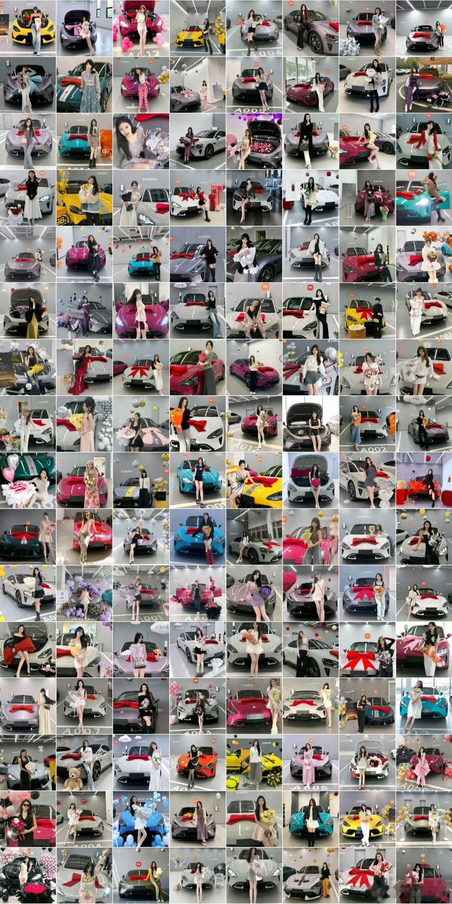 开小米跟特斯拉的女性车主漂亮居多……小米汽车特斯拉女车主新能源汽车大v聊车汽车民