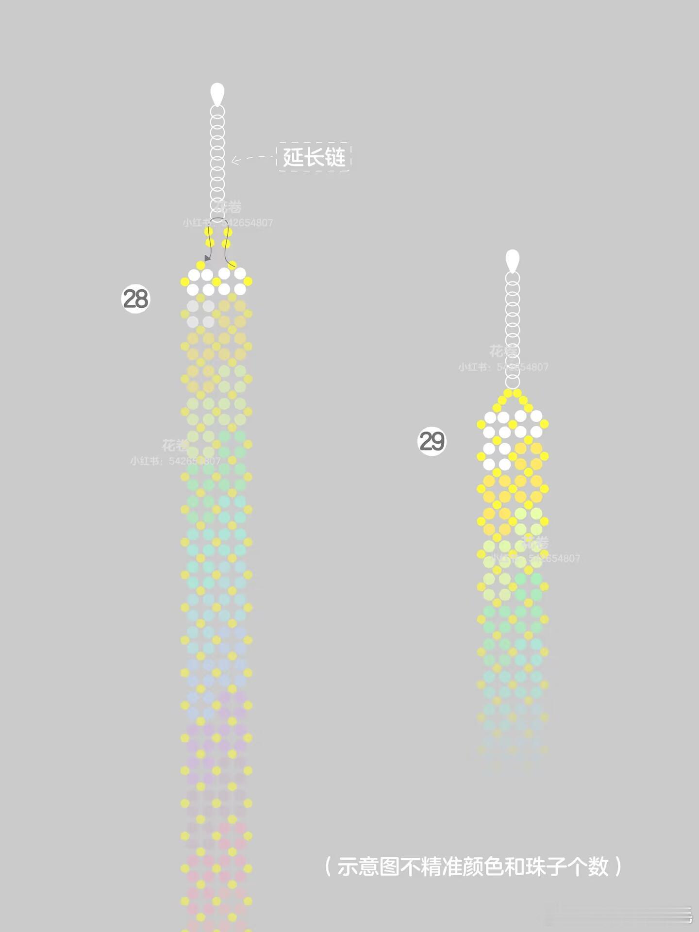 彩色宽手链教程遇见艺术手工串珠
