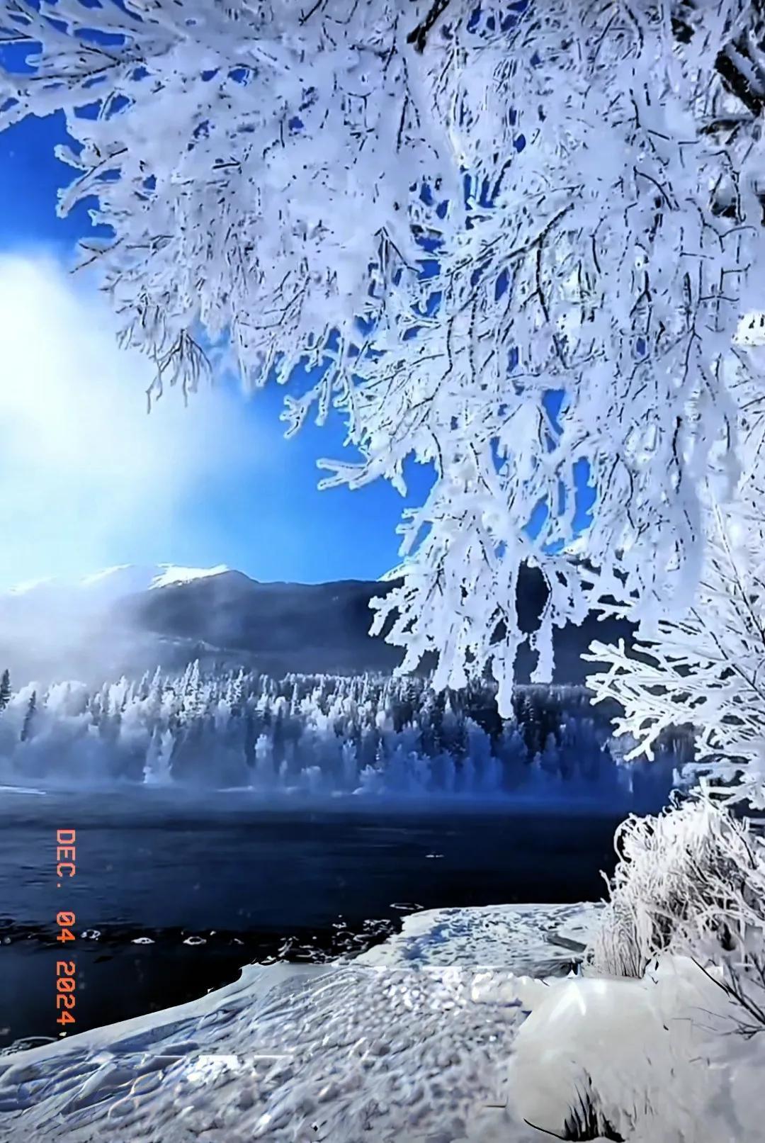瑞雪胜境，大美吉林。