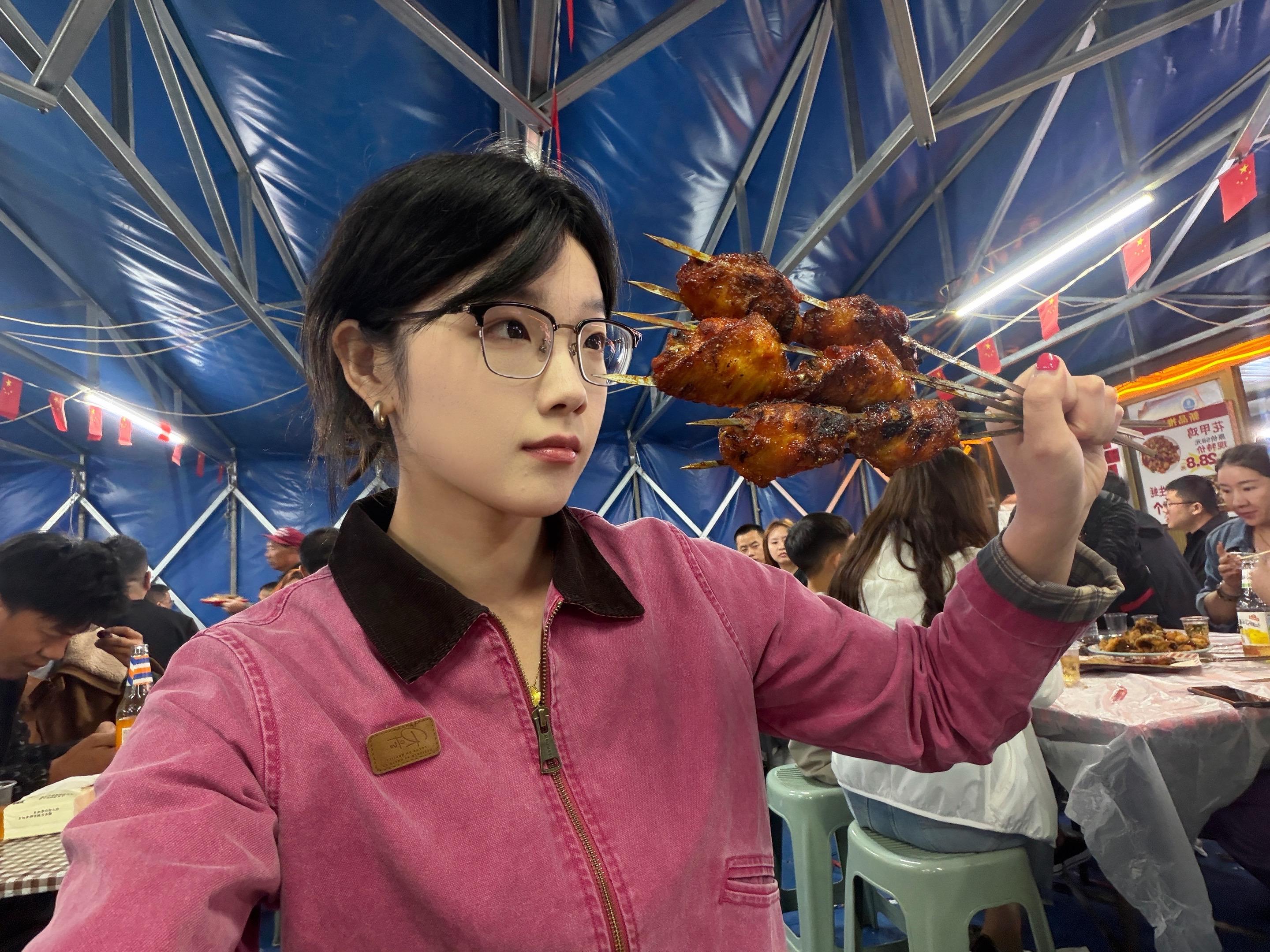 半夜来一集运城烧烤！太想念这一口了 遗憾就是人太多没有喝到酸辣肚丝汤 ...