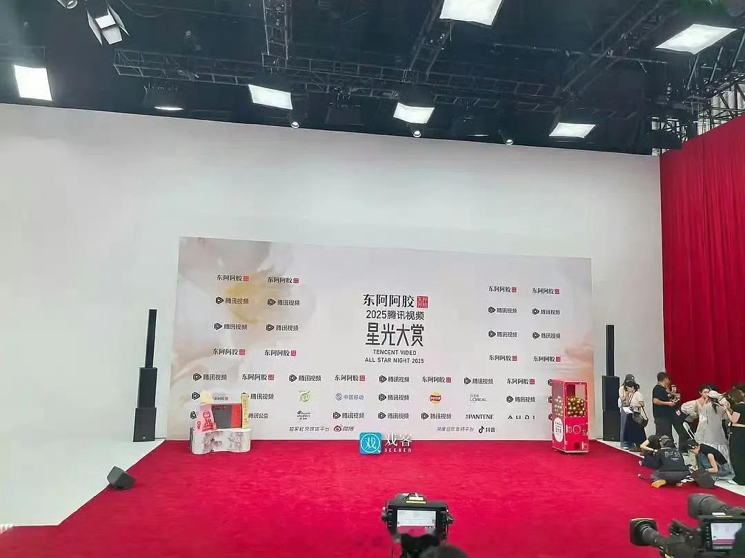 星光大赏红毯这么简陋的布景吗，鹅赚的米都去哪儿啦？ 