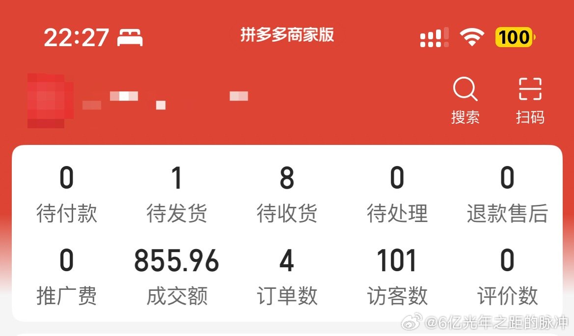 有效订单，只有100块干嘛拍拍退退，直接把订单金额弄的很夸张了…