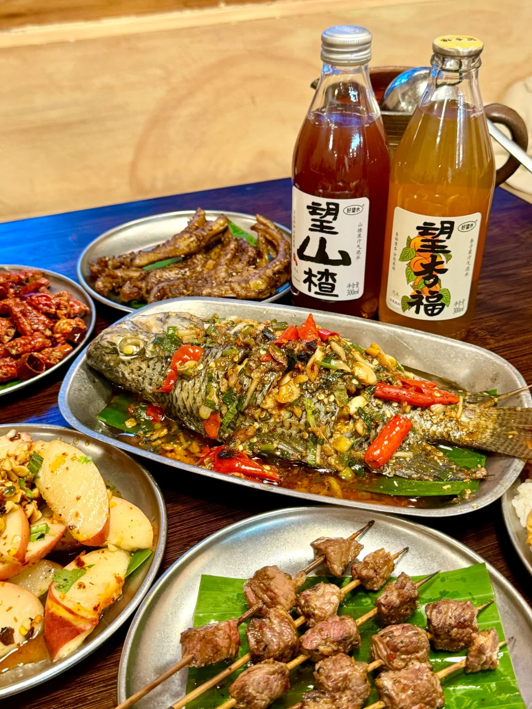 民生路这个咔咔头还有好吃的云南烧烤🍖