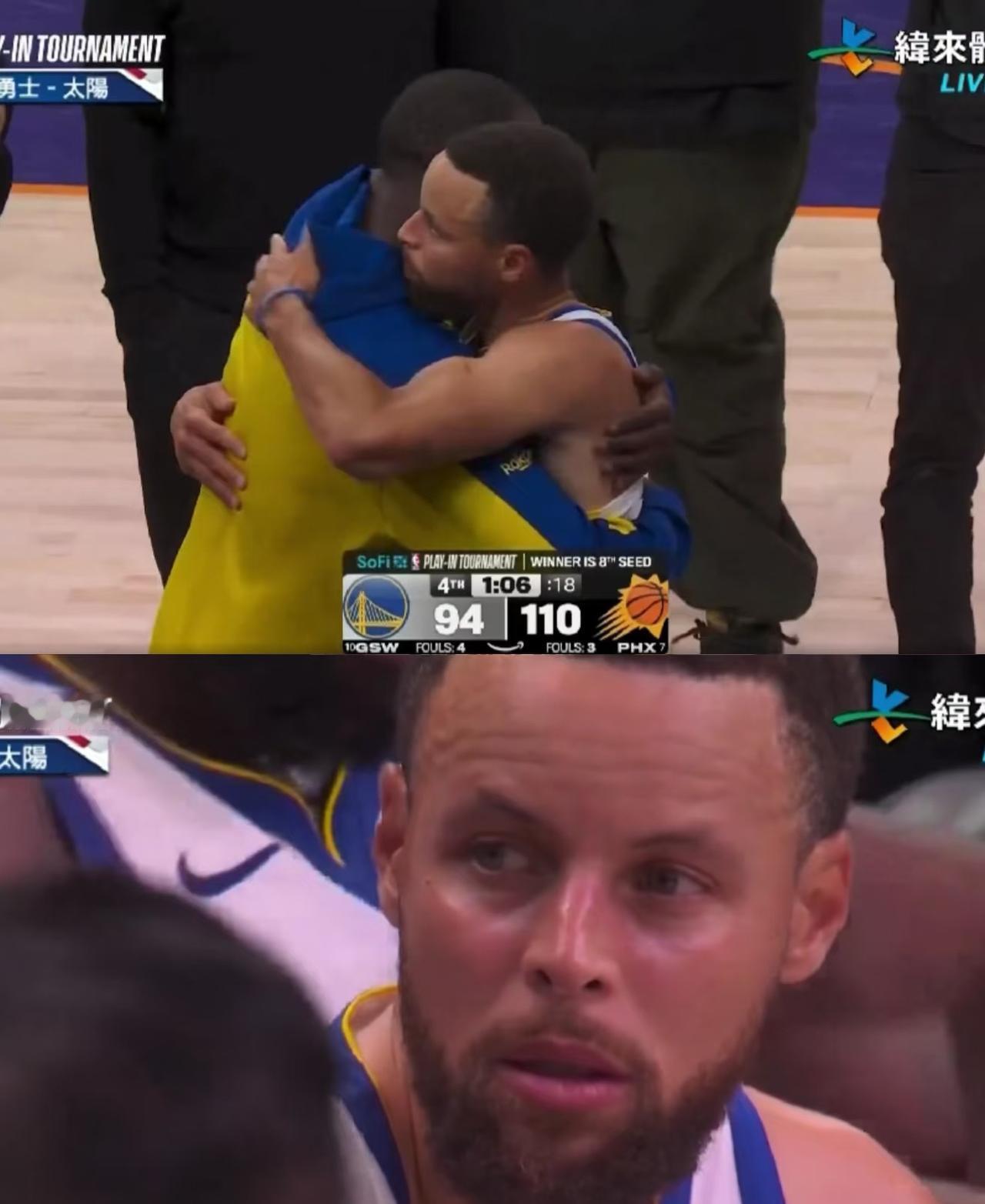 没了…太阳淘汰勇士…看完本场有啥想说的？
恭喜太阳淘汰勇士进入季后赛，勇士这帮人