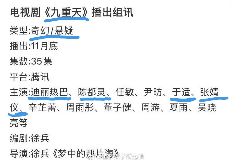 里面有四个我想看的人迪丽热巴，陈都灵，于适，张婧仪