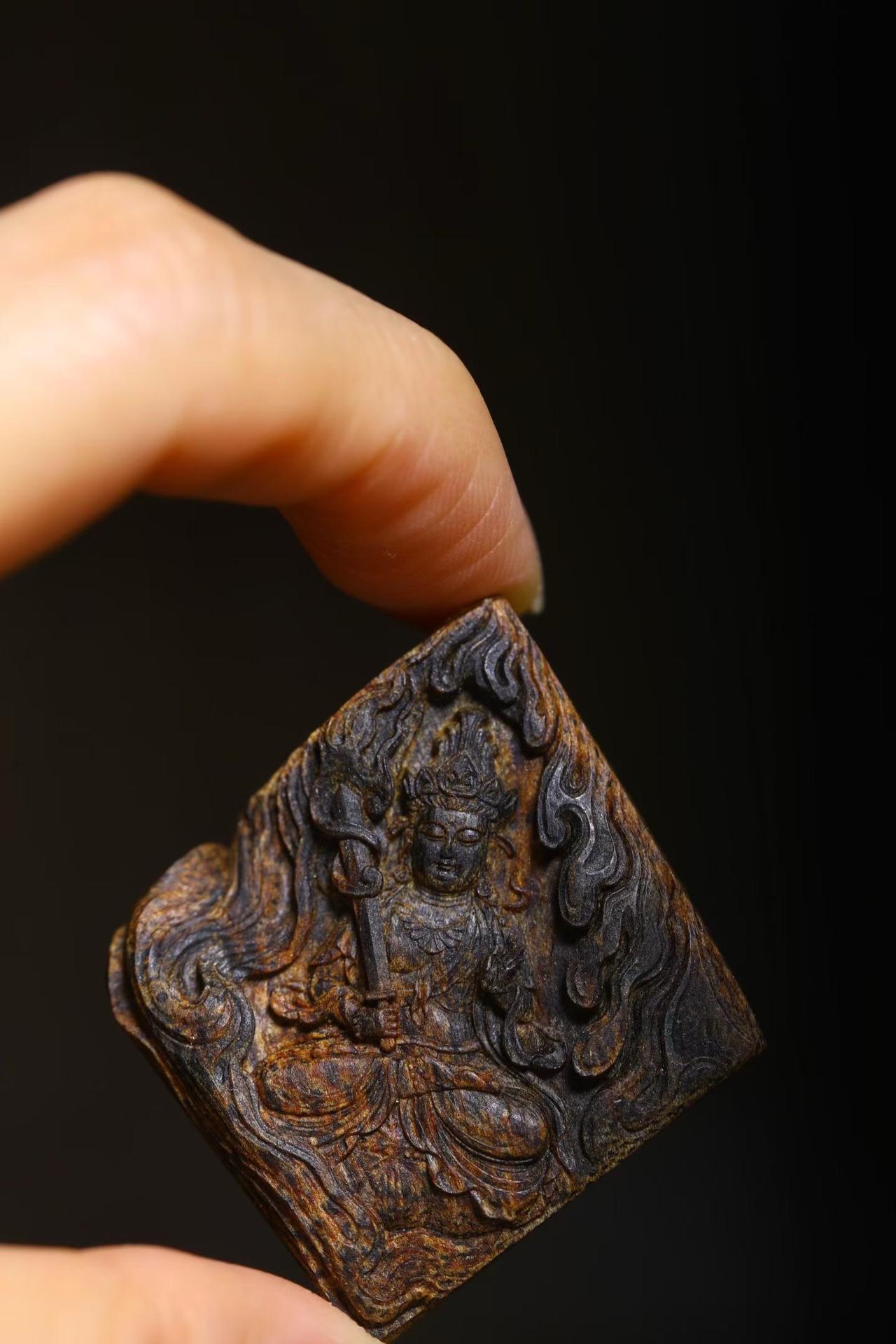 静享一缕棋楠清欢～7.6g沉香奇楠沉香奢侈品沉香精品雕刻