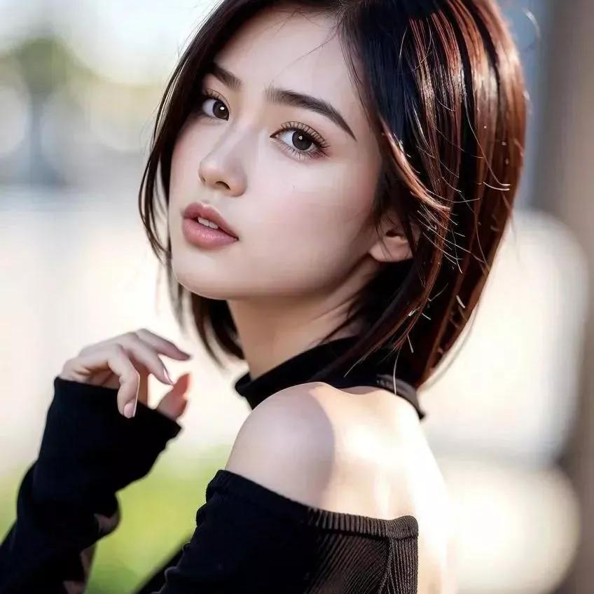 阳光下的温柔少女，散发着迷人的气息🌞✨自然清新美少女 美少女的微笑 阳光白裙少