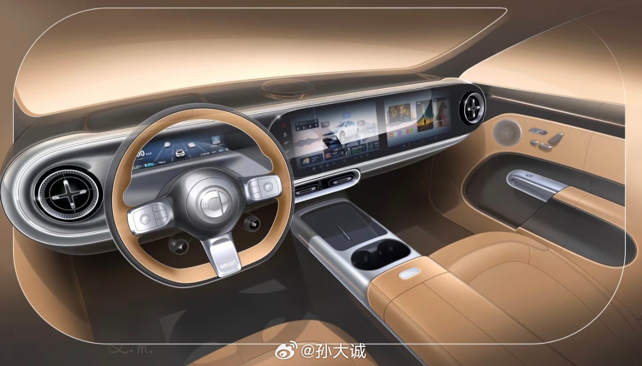 德系车新车上市之smart 精灵6号。smart 精灵6号整体造型非常简约时尚，