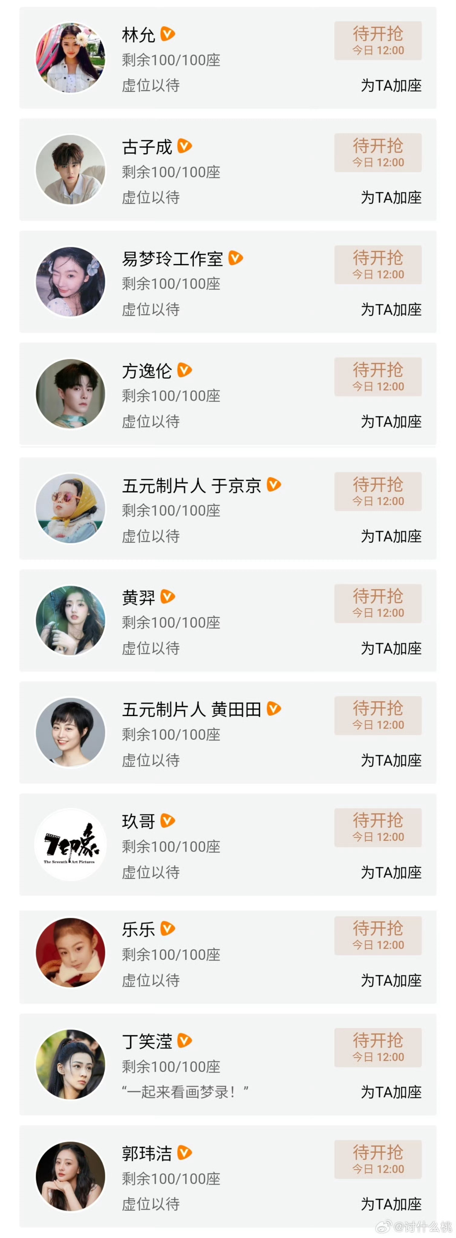 Xs，谁敢看《画梦录》云包场，好多人啊，鹅是给大家下指标了吗？陈都灵、李一桐、林