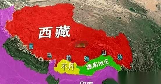 印度往藏南迁了上百万人，连学校、医院和行政机构都建齐了。我们这边海拔从五千米陡降