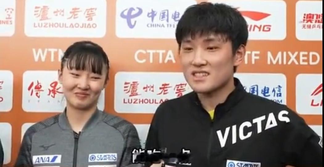 WTT中国大满贯，随着张本美和闯进女双八强和混双四强，不得不承认两个事实，第一：