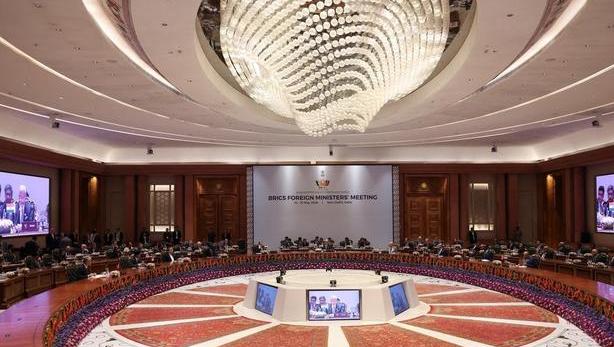 新德里金砖国家外长会晤爆发激烈争吵，未发布联合声明闹了个不欢而散！

正在印度新