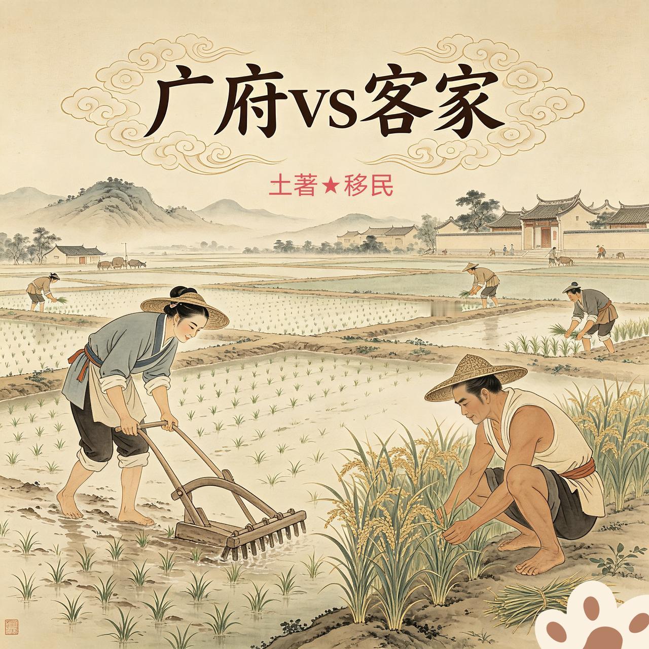 客家VS广府本质上的区别: 
一个重点，是在于“固守正统”;而另一个重点，则是在