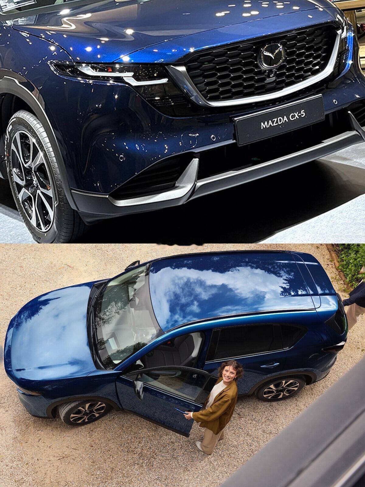 马自达亮出“复古蓝”2026年1月东京改装车展上，马自达发布了新车色“海军蓝云母