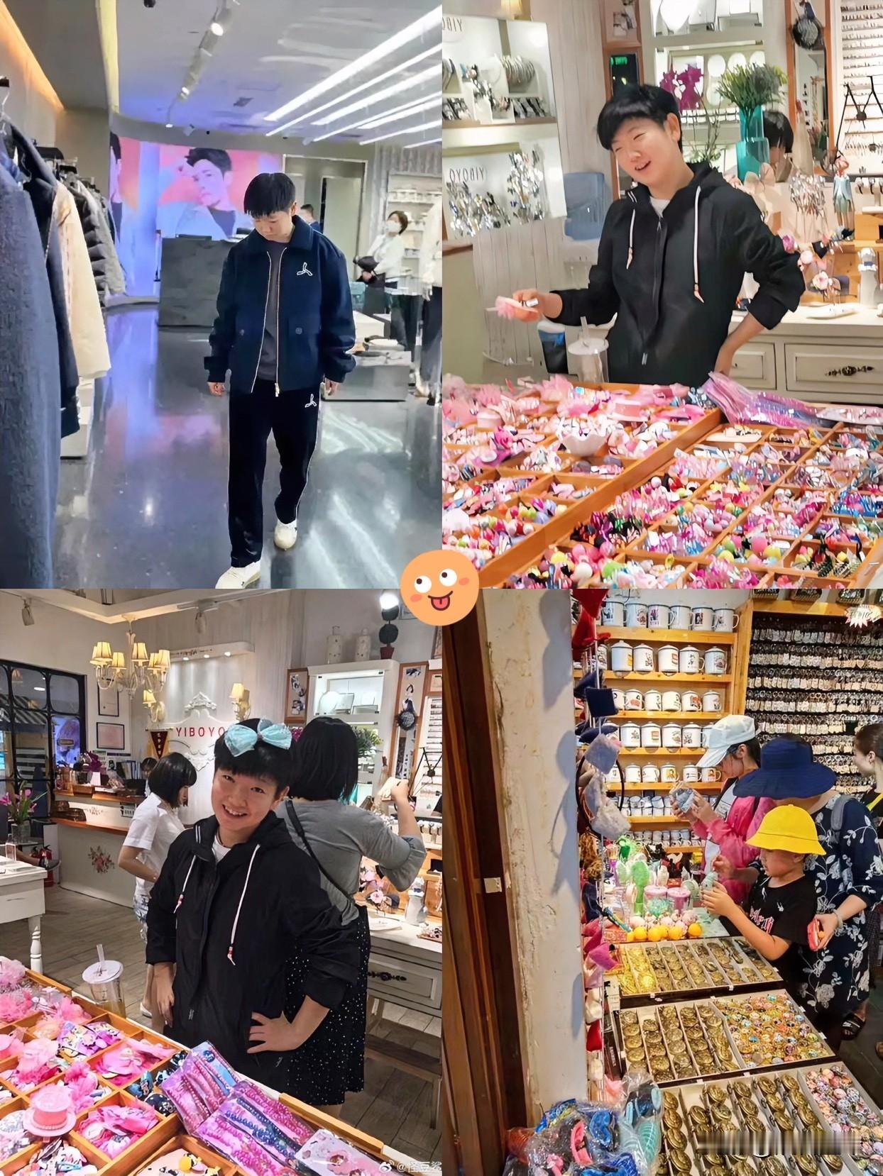 🔥孙颖莎回家过年太幸福！
         陪家人吃饭逛街买新衣
      