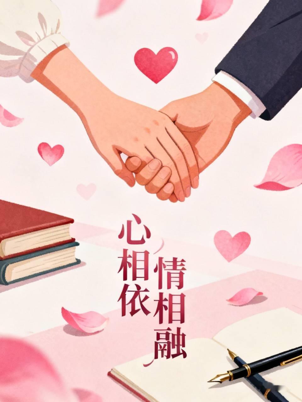 看到这一串美好的词汇，瞬间就想起爱情最动人的模样。心相依，是两颗灵魂在喧嚣世界里