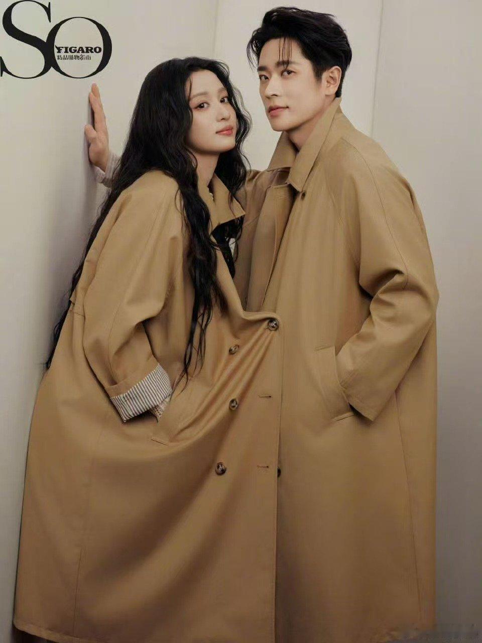 王楚然丞磊双人封面王楚然丞磊封面大片王楚然丞磊封面大片，好看， 