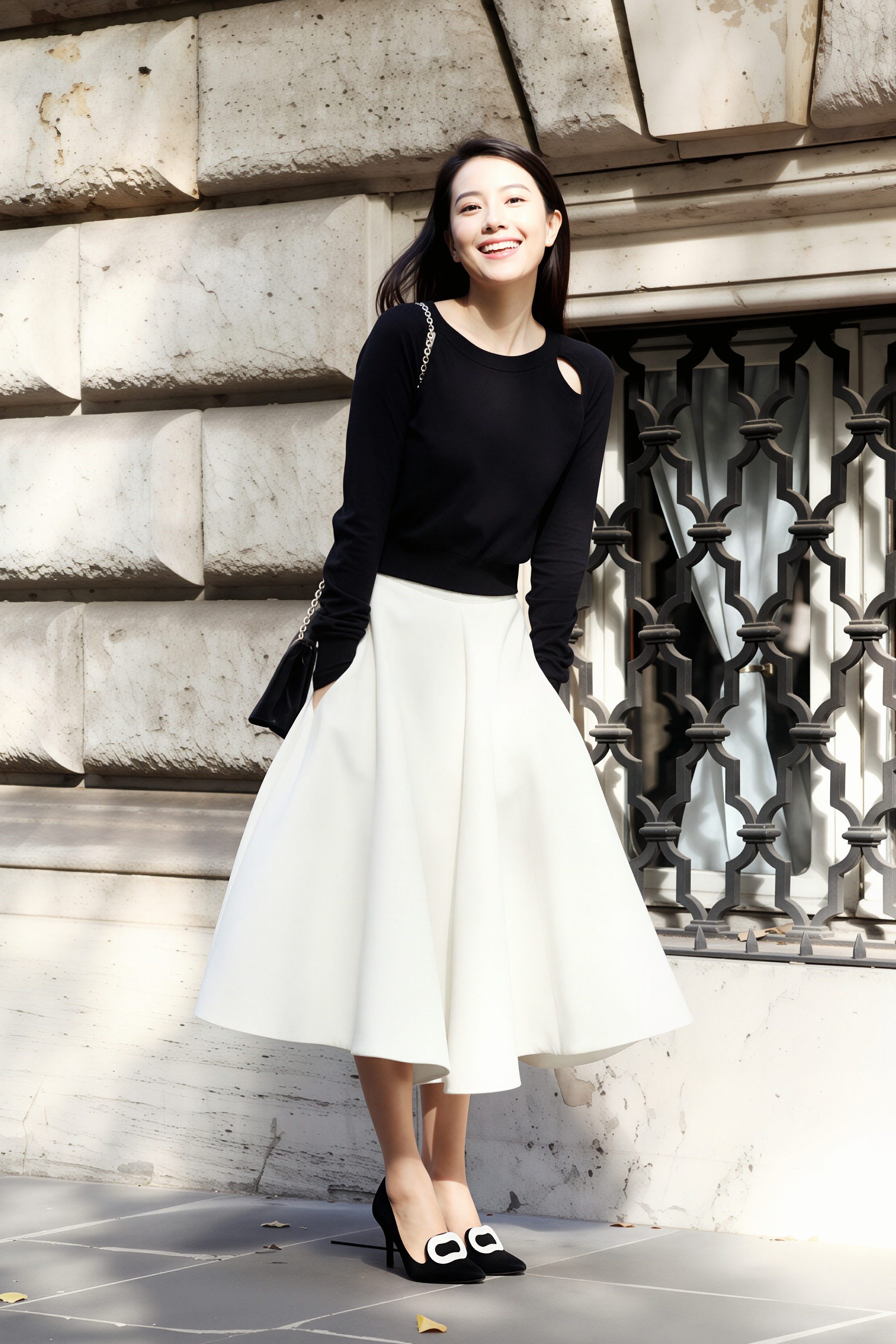 高圆圆 这组图就是最好的证明！坚持每天3分钟平板支撑，核心稳了之后，连站姿都自带