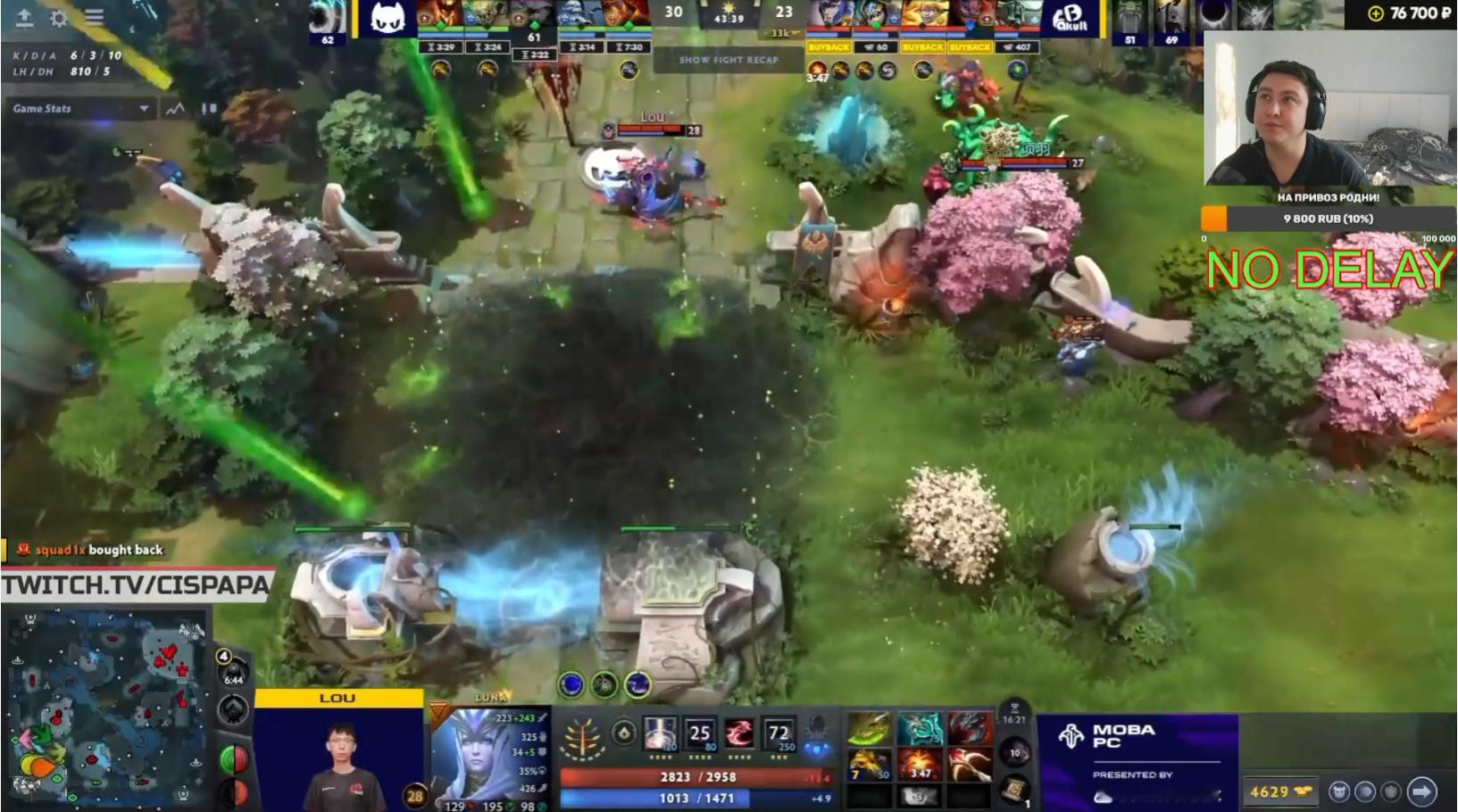DOTA2 线下赛未来运动会阿斯坦纳站C组瑞士轮败者组决赛YB对阵Enjoy战队