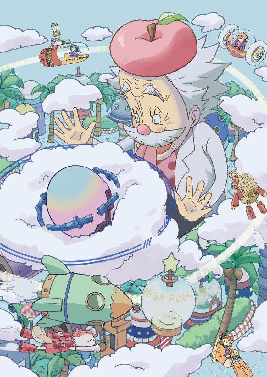 海贼王 贝加庞克官方生日图 