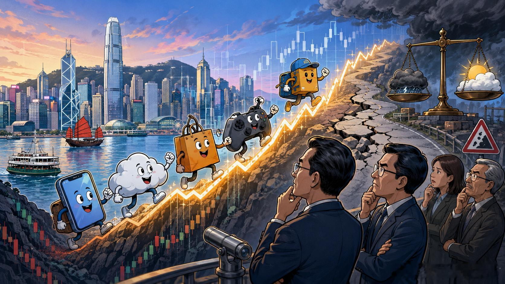 港股科网突然回血：这一次，是底部反转，还是低估值资产的集体喘息？港股科网股最近终