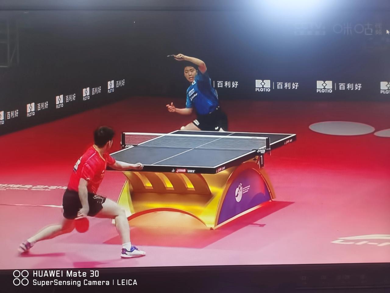 亚锦赛男团第二战樊振东VS林仲勋
  世界第一确实名不虚传实力厚重
      