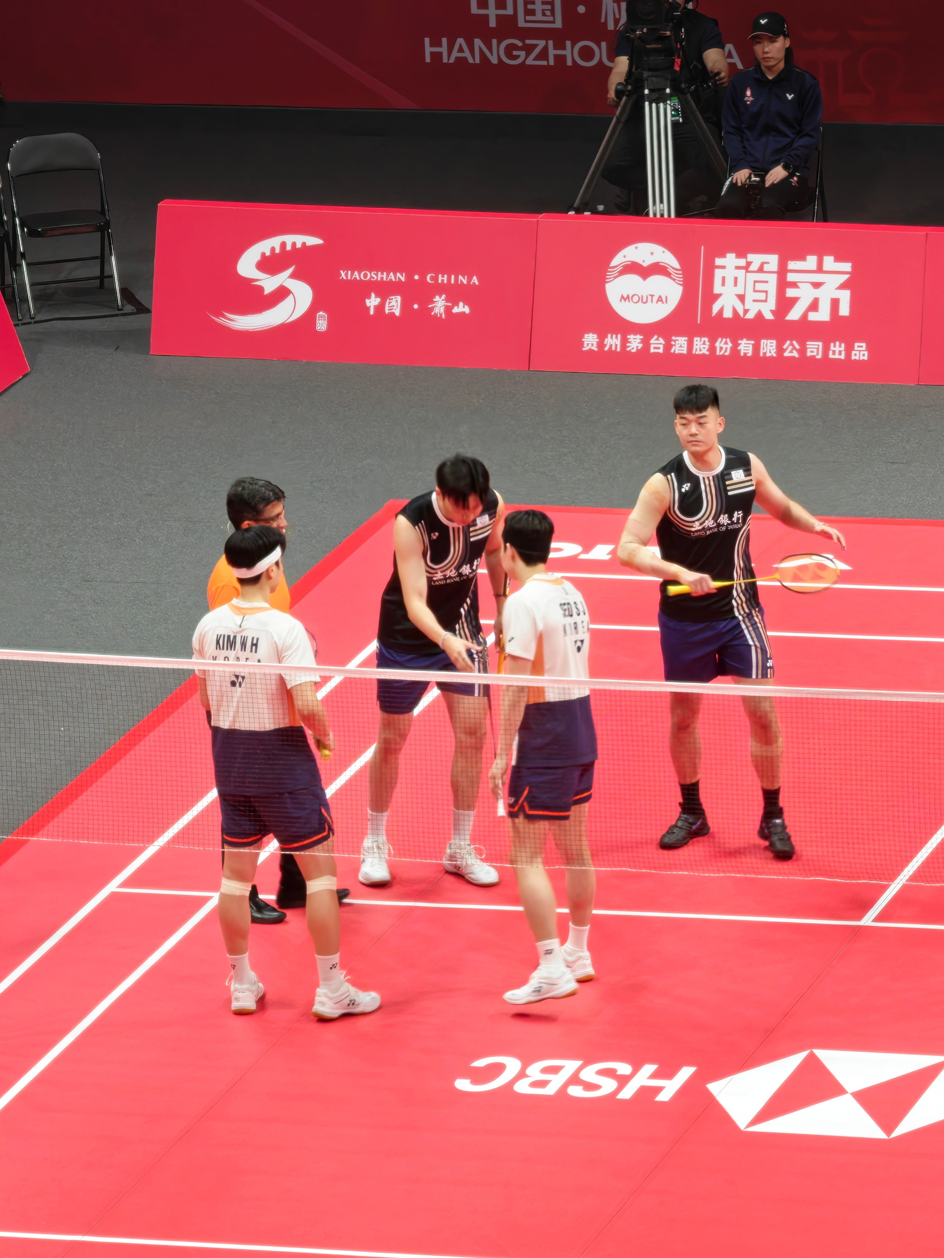 徐承宰/金元浩🇰🇷 vs 邱相榤/王齐麟，今天最后一场比赛马上开始！决胜杭州