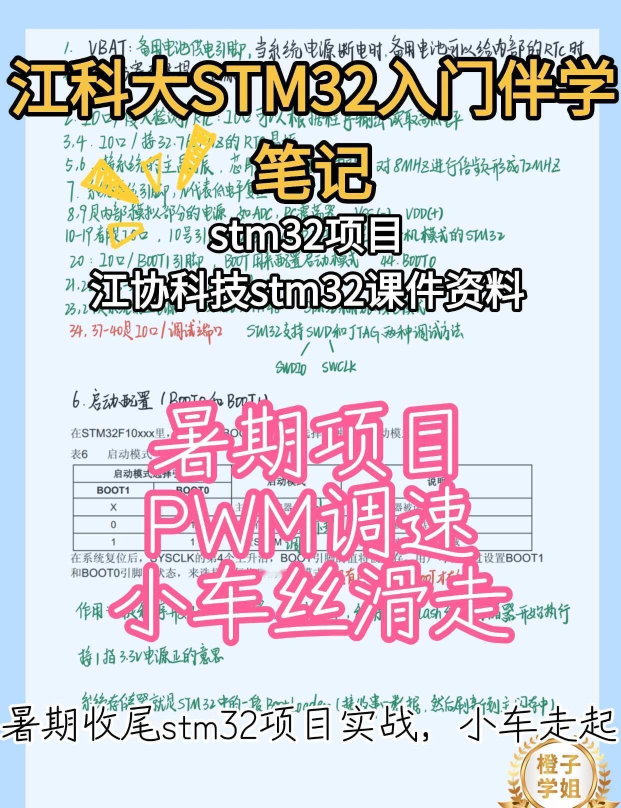 stm32项目实战：暑期小车这样调PWM
暑假剩两周，我从点灯一路肝到遥控小车，